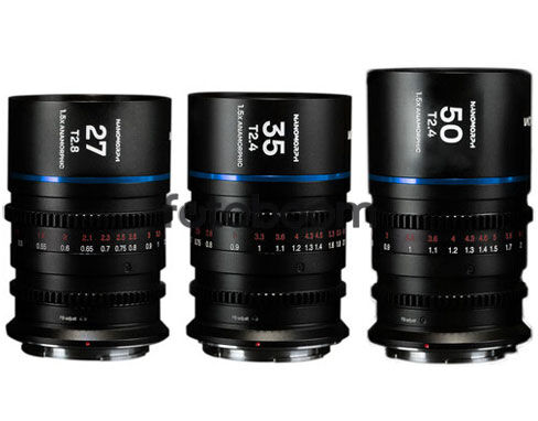 Kit Nanomorph 27/35/50 (Azul, PL+EF) - BLACK FRIDAY LAOWA