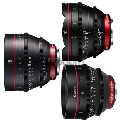 KIT CN-E 14mm/24mm/85mm (METERS)