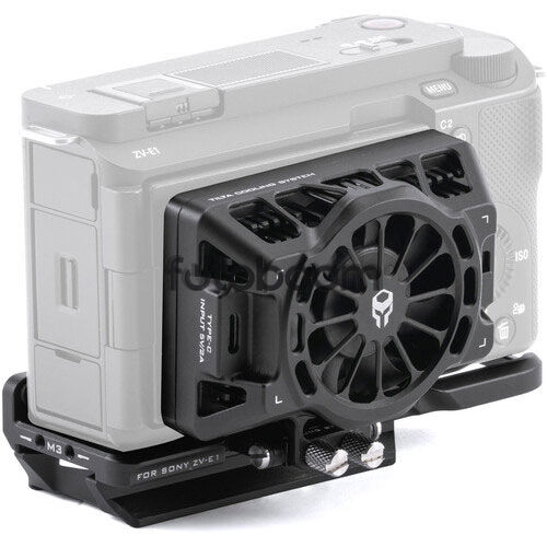 Kit de ventilador Cooling con placa base para ZV-E1 (Negro)