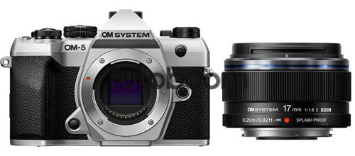 OM-5 II Plata + 17mm f/1.8 Negro II + 300E BONIFICACION - BLACK FRIDAY OM