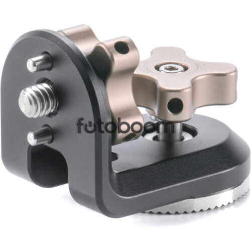 Adaptador Roseta Ángulo Recto a 1/4 (Negro)