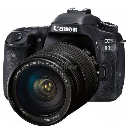 EOS 80D + 18-200mm f/3,5-5,6 IS + 50E Bonificacion Canon + 160E BNF Canon Estudiantes