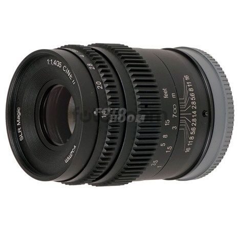 35mm t/1,4 Cine II Sony E