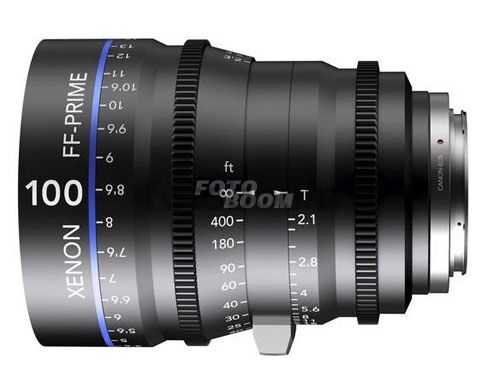 100mm f/2.1 Xenon FF-Prime Montura Canon EF